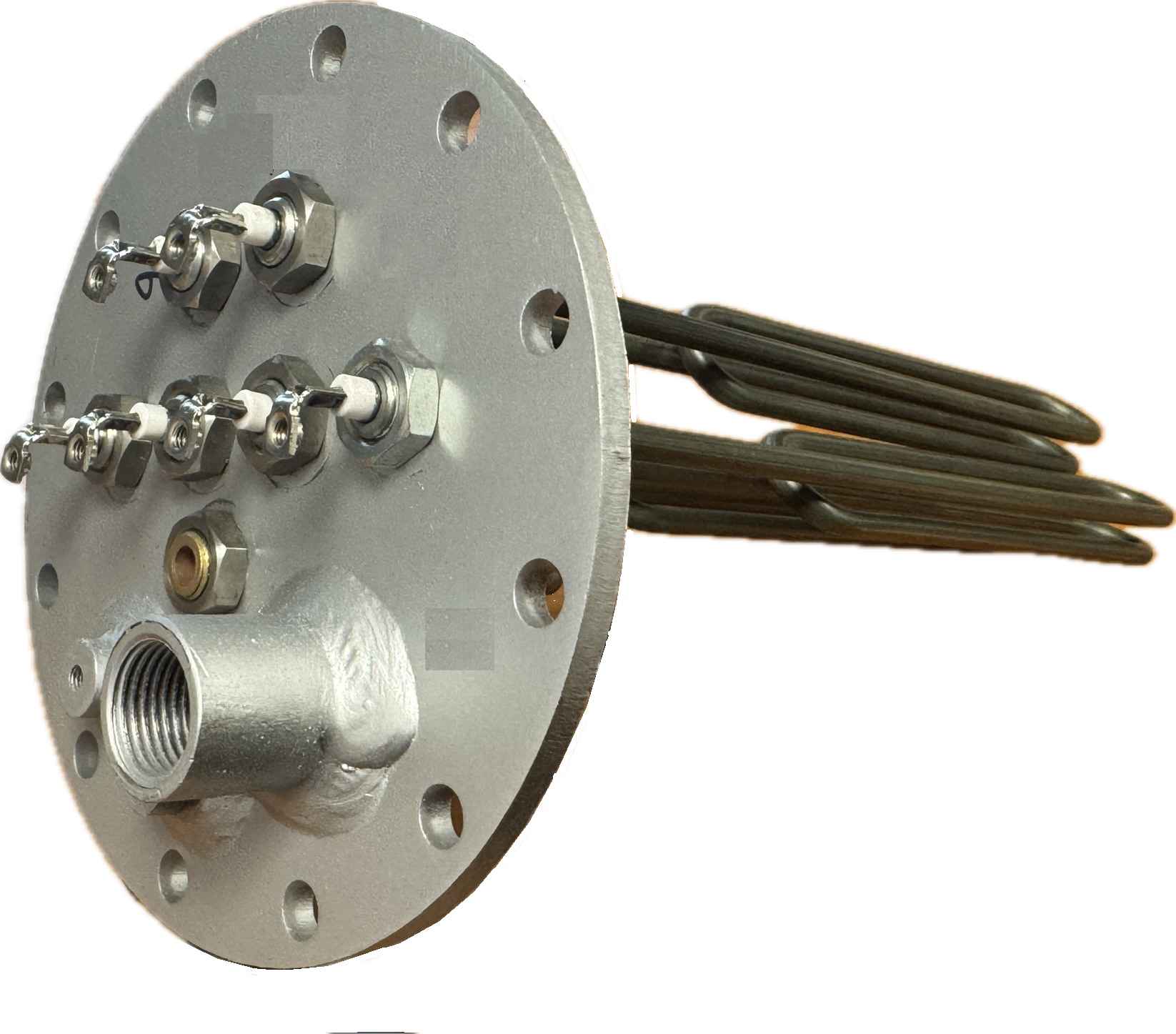 Komplet Flansch 6 kW für Elektro-Heizung Elterm