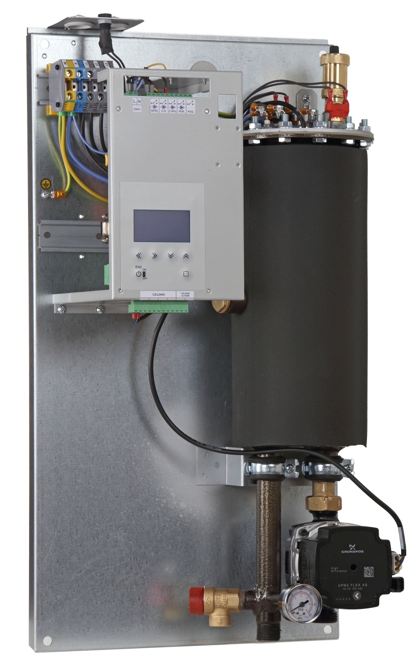 24 kW Elektro-Zentralheizung AsBN-W mit Außensensor