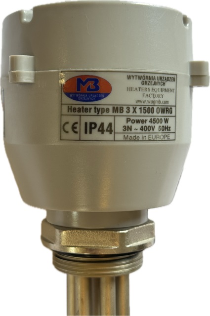 Elektroheizstab, Heizstab, Heizpatrone 4,5 kW 400V - 1 1/2"
