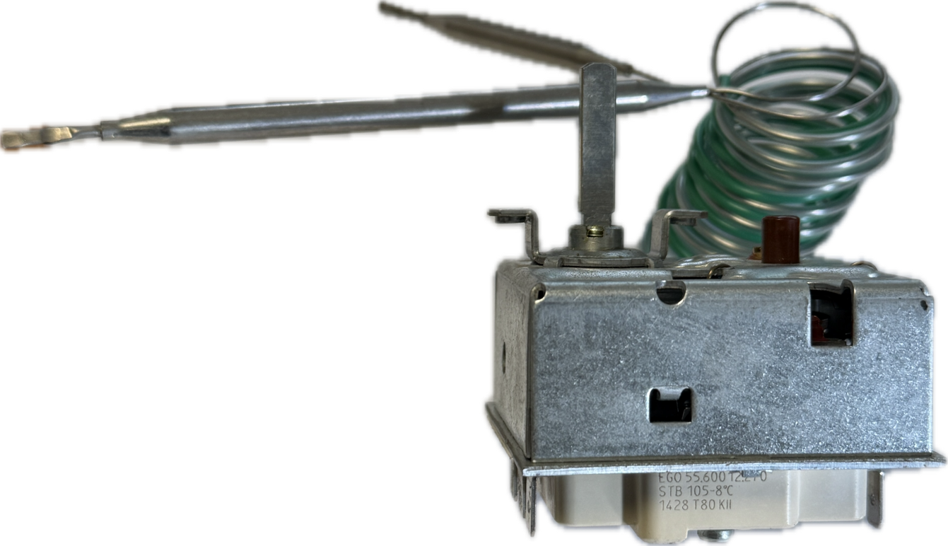 Thermostat mit STB EGO 55.60012.270 für Boiler, Elektrowasserspeicher