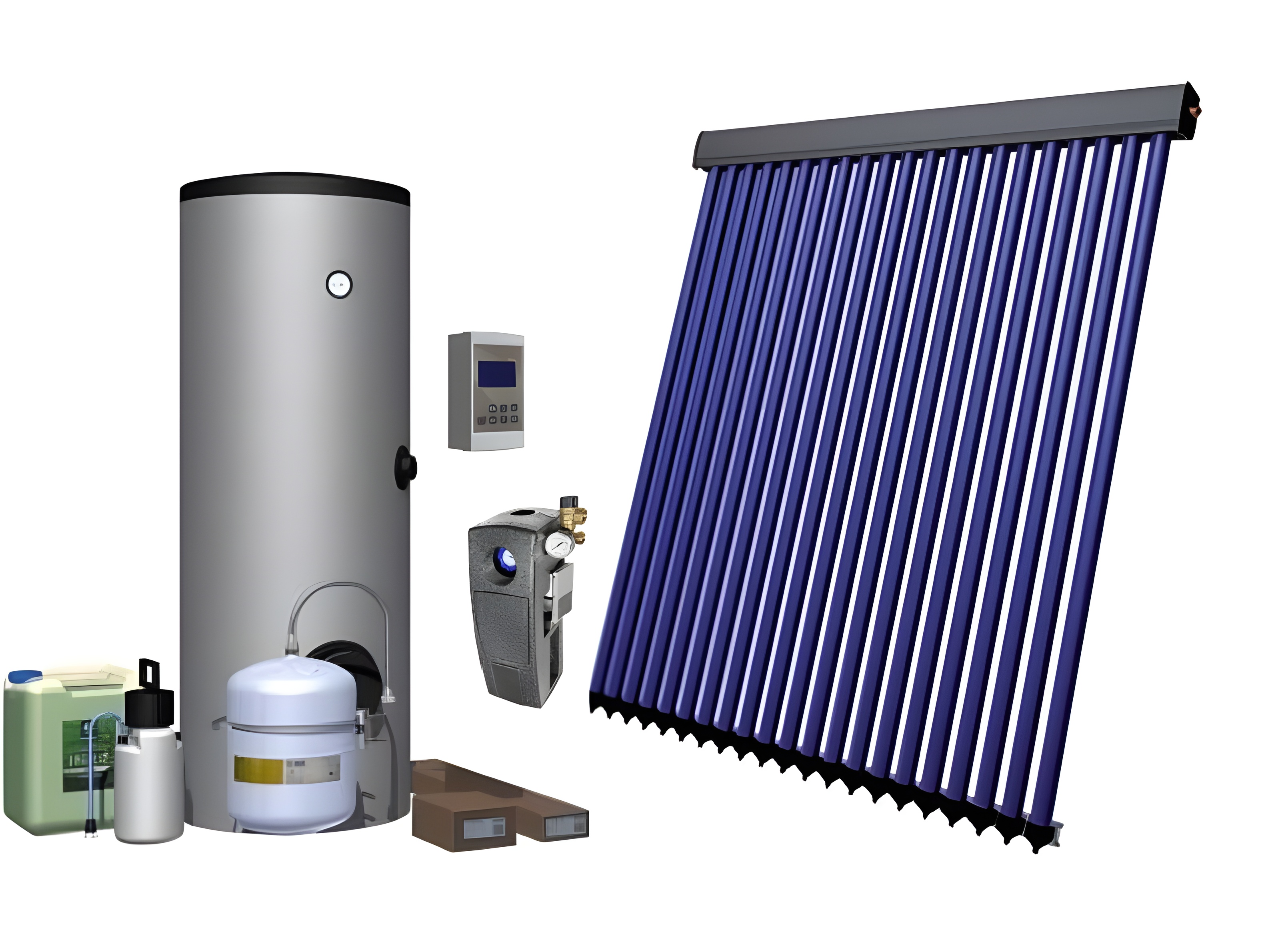 Solarpaket für Brauchwassererwärmung (200 Liter)
