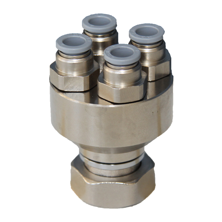 Fussbodenheizung Steckverbinder für 8mm Rohr / 1, 2 oder 4 Fach