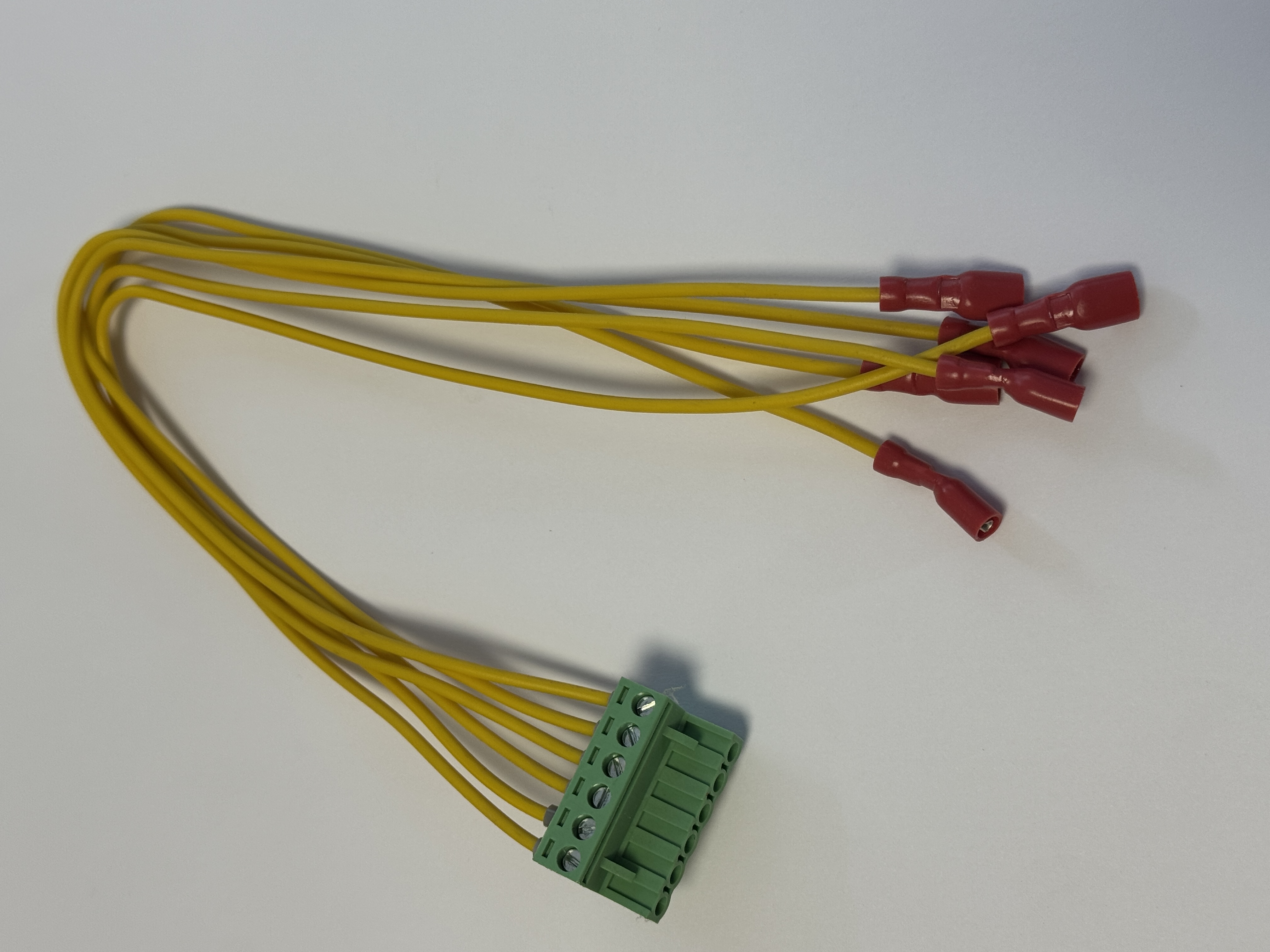Klemmleiste mit kabel