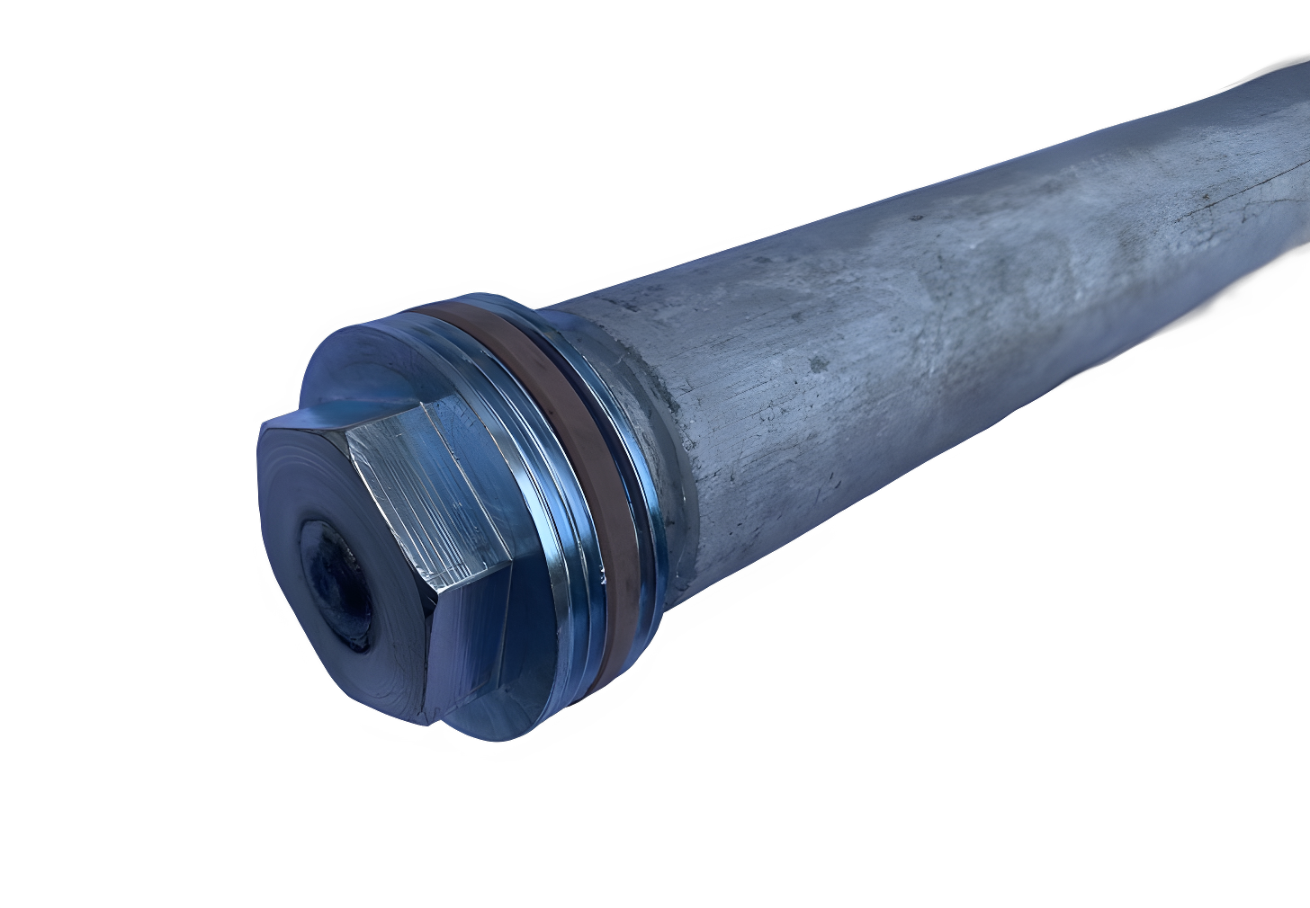 Magnesiumanode Ø40x320mm mit einem 1 1/2" Verschraubung