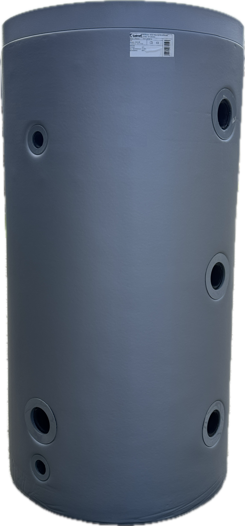 Pufferspeicher GALMET SG(B) 100 Liter ohne Heizschlangen isoliert