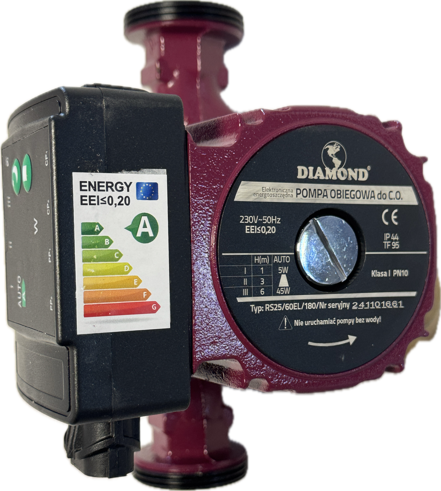 Energieeffizienz-Heizungs-Umwälzpumpe RS 25/60EL für Heizung