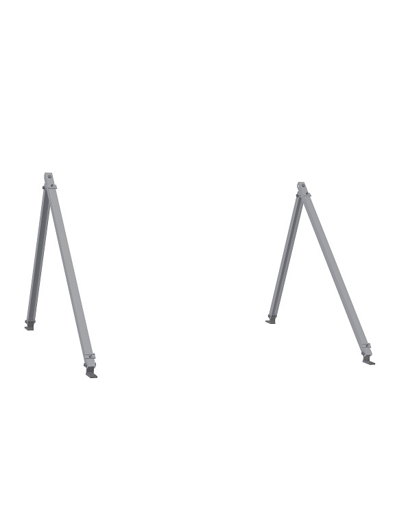 Solaranlagen, Horizontale Konstruktion KS2100-45-1H