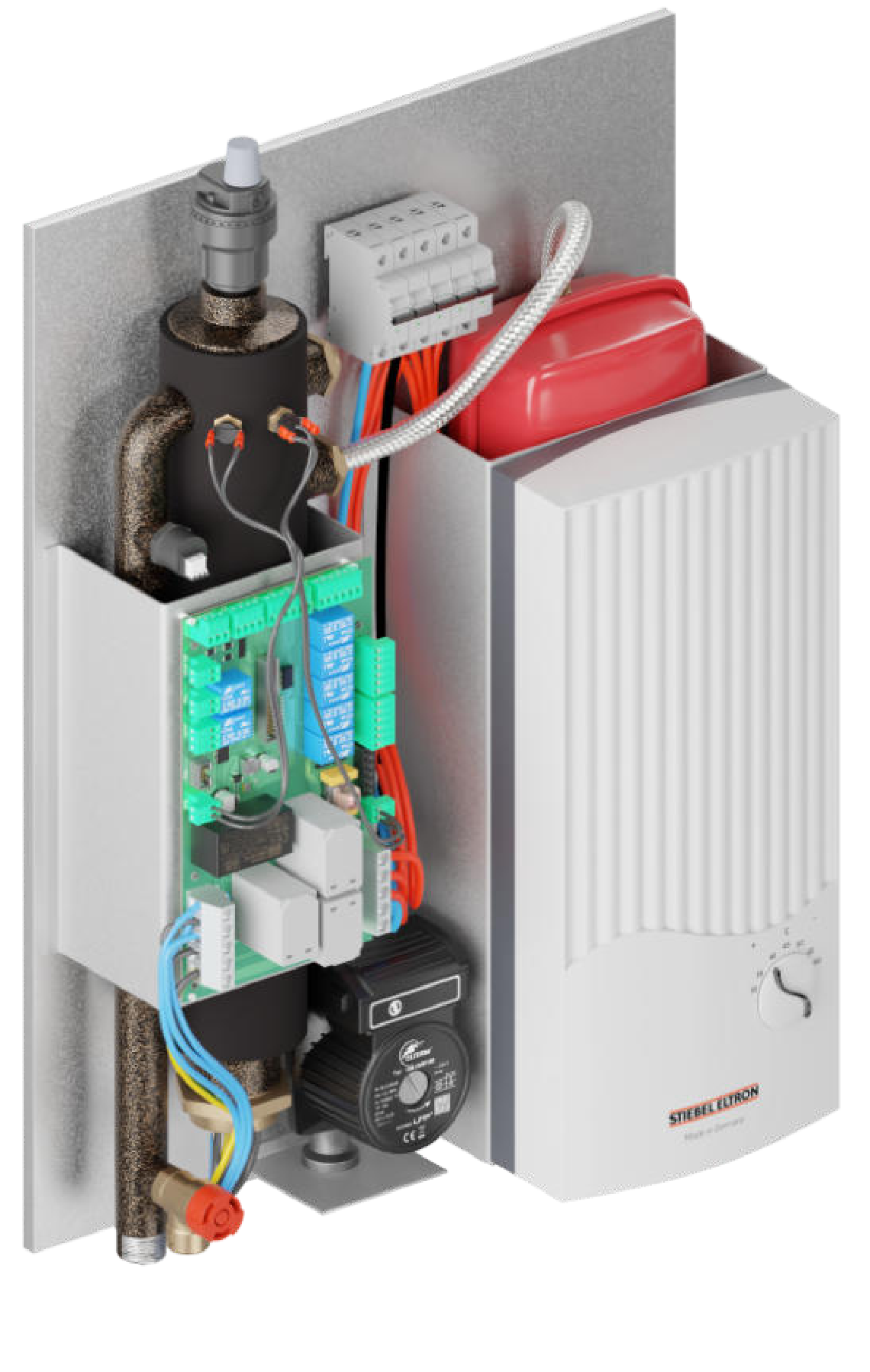 6 kW Elektroheizung + 13 kW Warmwasser - AsC LED